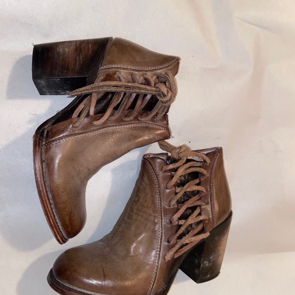 Freebird by Steven booties tan, cognac, rust brown- brand new, never worn!! - Picture 2 of 5